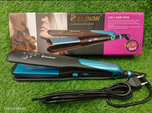 2in1 Hair Straightener And Curler.